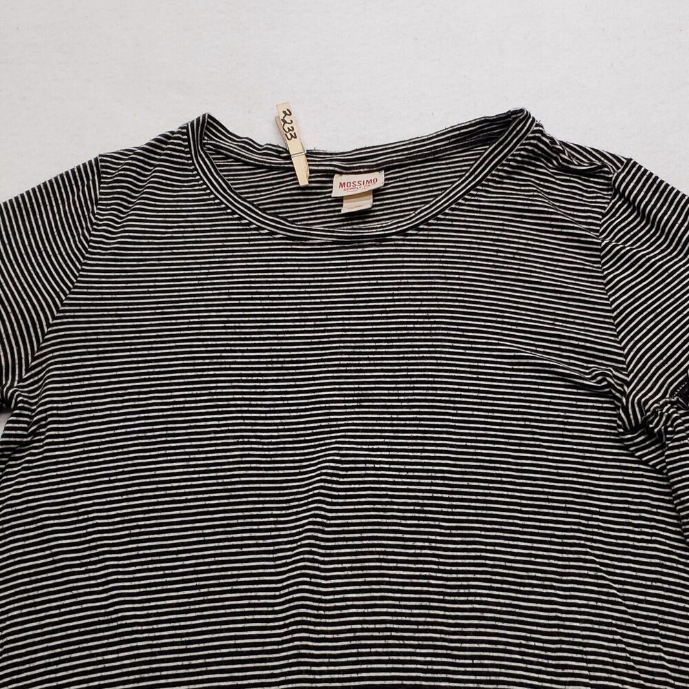 Mossimo Supply Co Casual Pullover Long Sleeve Top Dress Womens Size XS Black